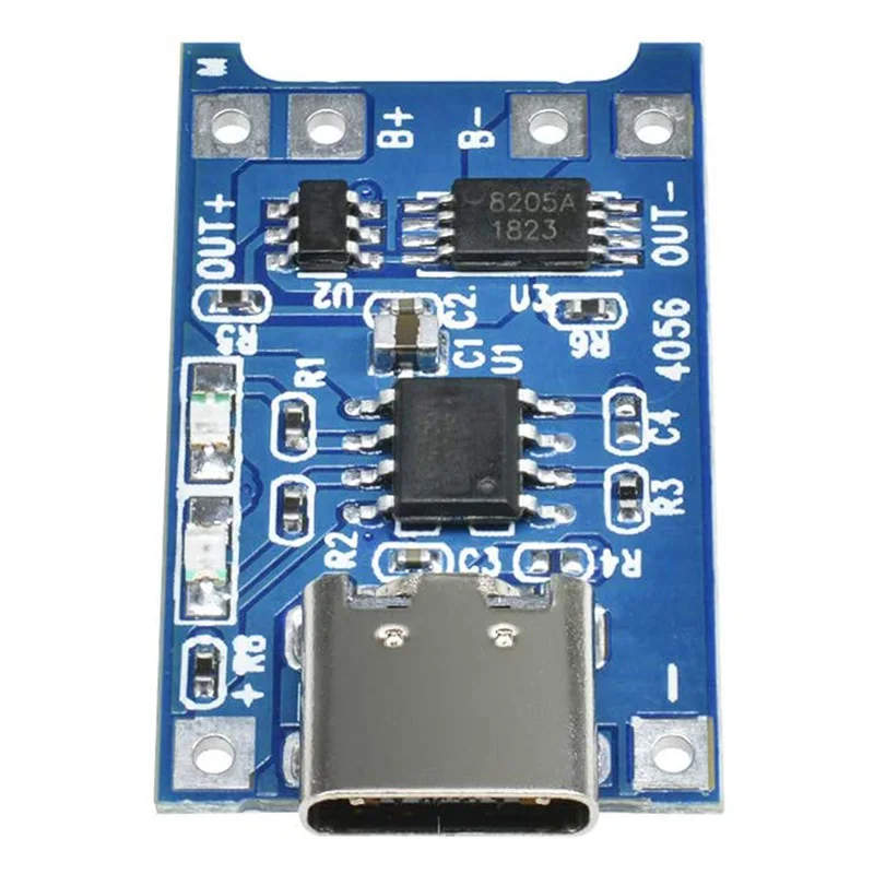 5 шт. 10 Type-c Micro USB в 1A 18650 TP4056 модуль зарядного устройства литиевой батареи зарядная