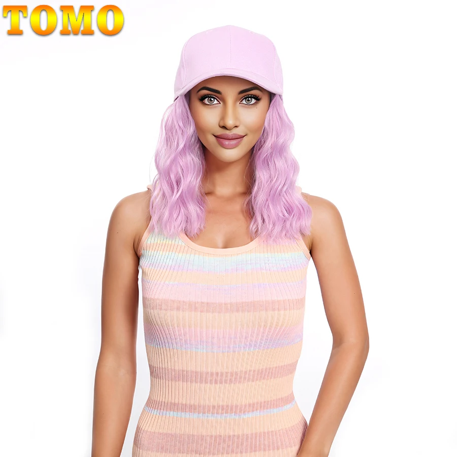 Водонепроницаемая бейсбольная кепка TOMO синтетические удлинители волос с