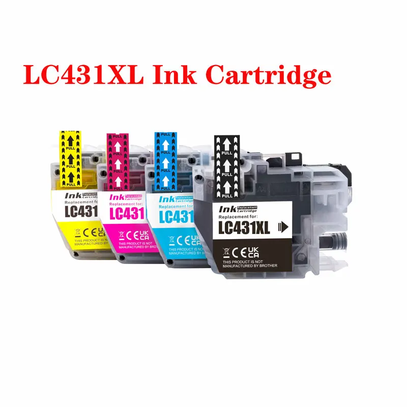 

Совместимый чернильный картридж для принтера Brother LC431 LC431XL