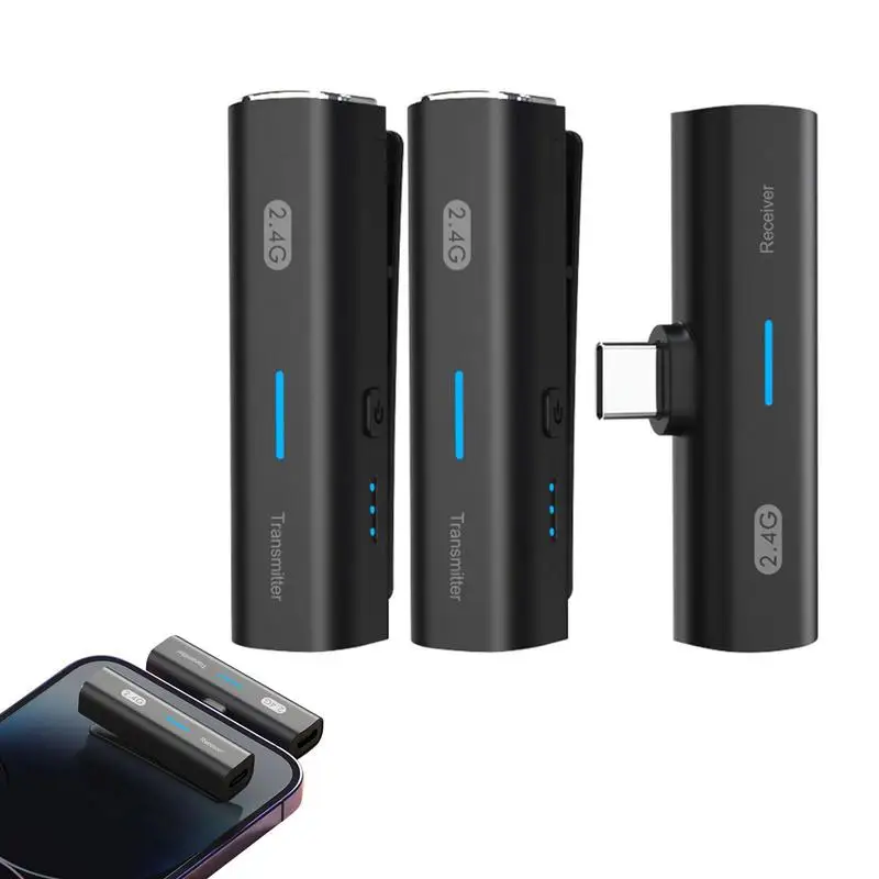 

Беспроводной петличный микрофон, 2,4G, для записи видео