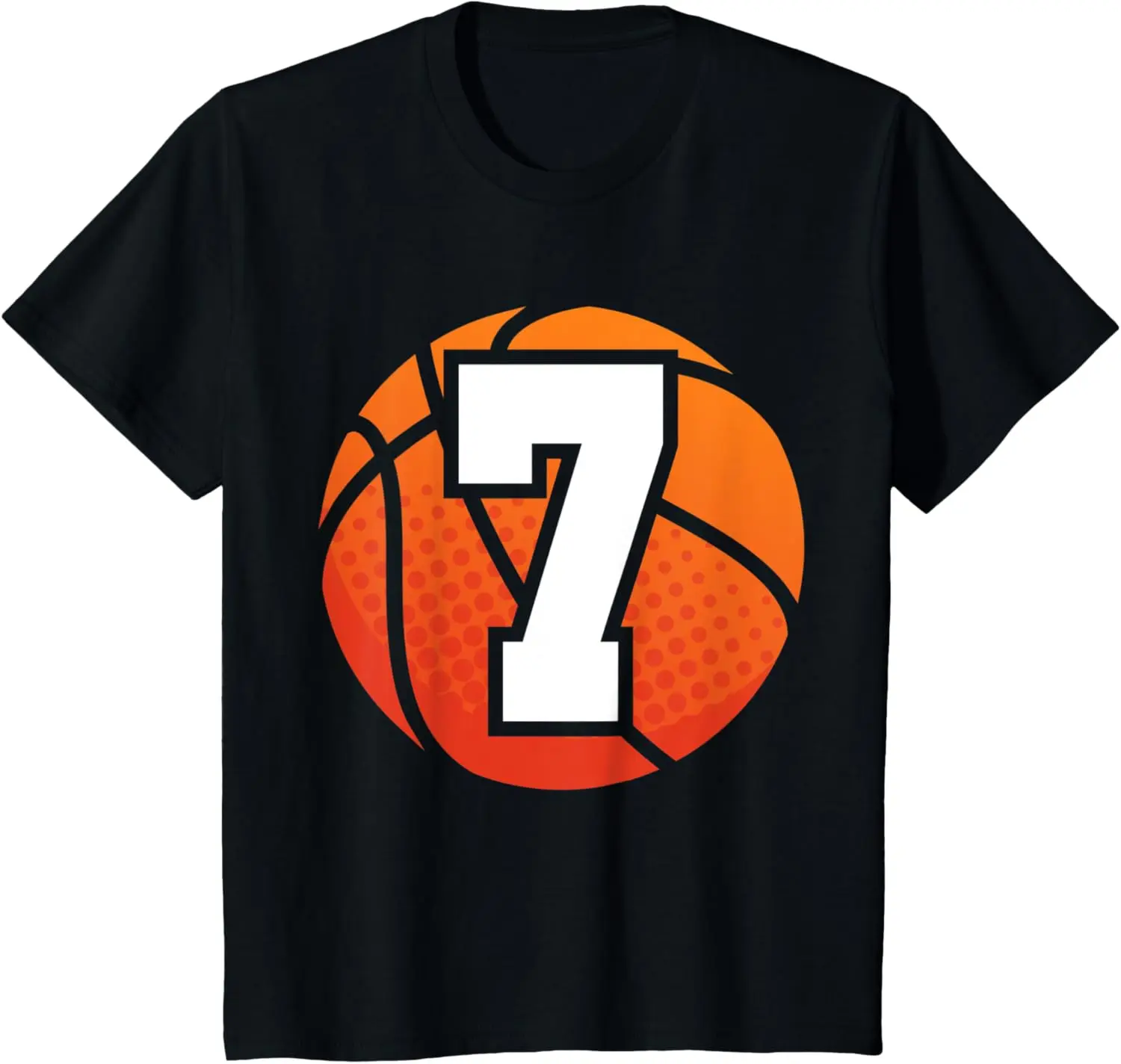 Детская баскетбольная рубашка на день рождения 7 футболка для мальчиков и