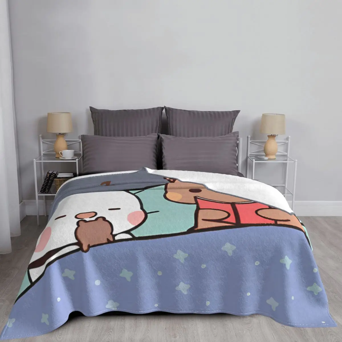 Фланелевое Одеяло Sleep Bubu Dudu забавное дышащее одеяло для фотографий