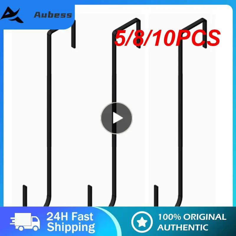 

5/8/10PCS Coat Racks Socks Hook For Christmas Easter Caps Holder Iron Floral Wreath Hanger Hook Home Organization And Storage