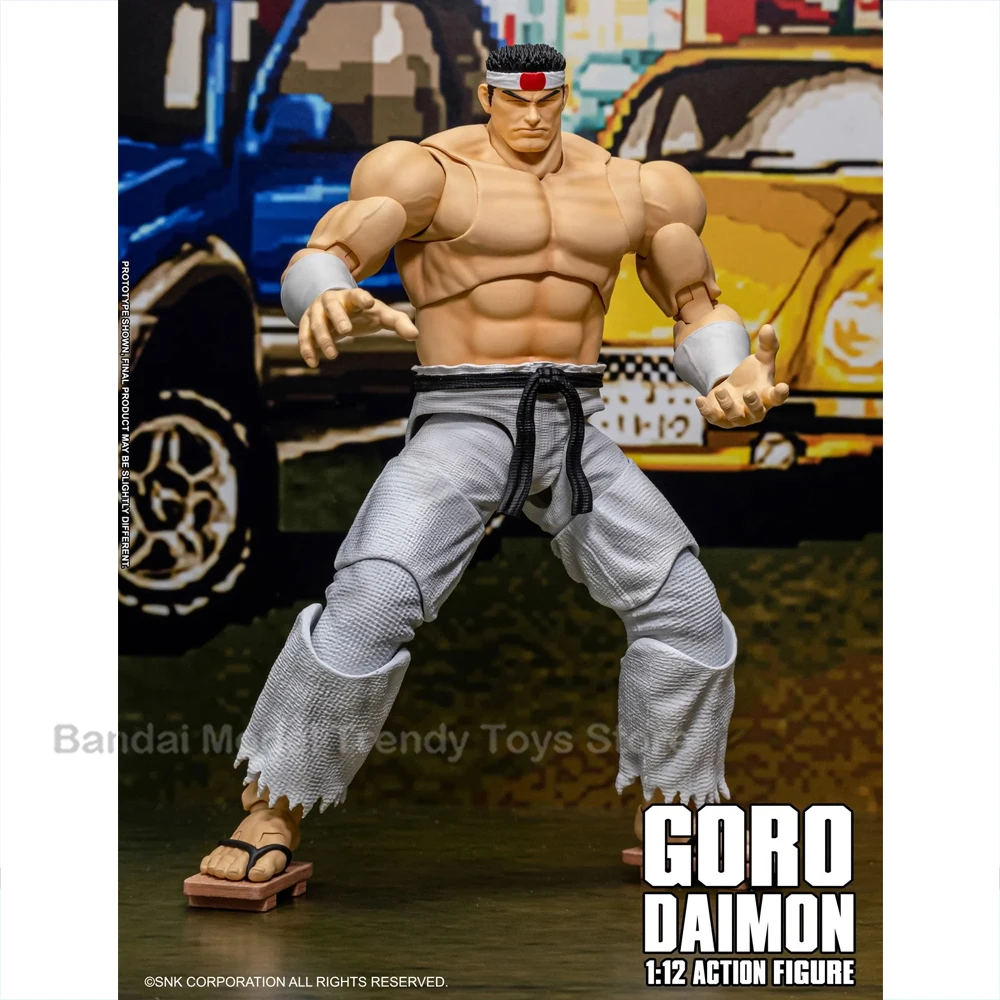 Фото В наличии: Фигурка Storm Arena 1/12 TOK '98 Ultimate Match Goro Daimon Street Fighter Zero 3 Nash & Dan, оригинальная модель, подарок. №3