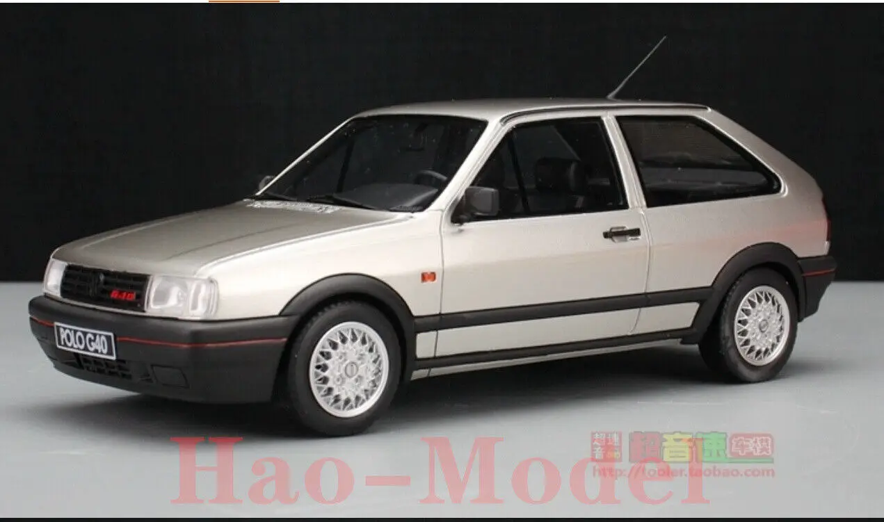 OTTO 1/18 для Volkswagen Polo Mk2 G40 Limited модель автомобиля из смолы литая под давлением