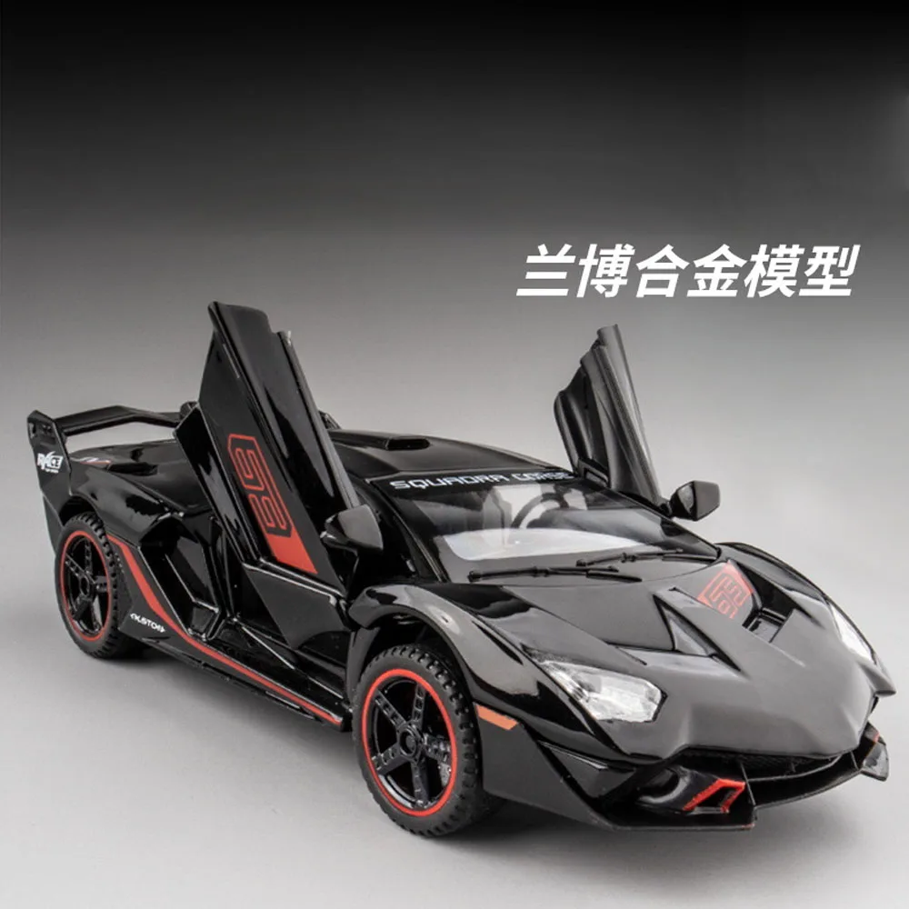 Масштаб 1:32 модель автомобиля для Lamborghini horaro Pagani автобан Polizei украшения интерьер