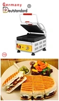 electric commercial panini sandwich machine waffle panini grill maker barbecue sausage burger toast steak grill breakfast oven