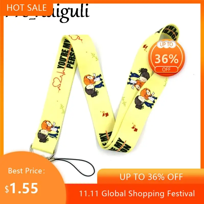 

Grey's Anatomy Lanyard for Keys Phone Cool Neck Strap Lanyard for Camera Whistle ID Badge Cute webbings ribbons Gifts