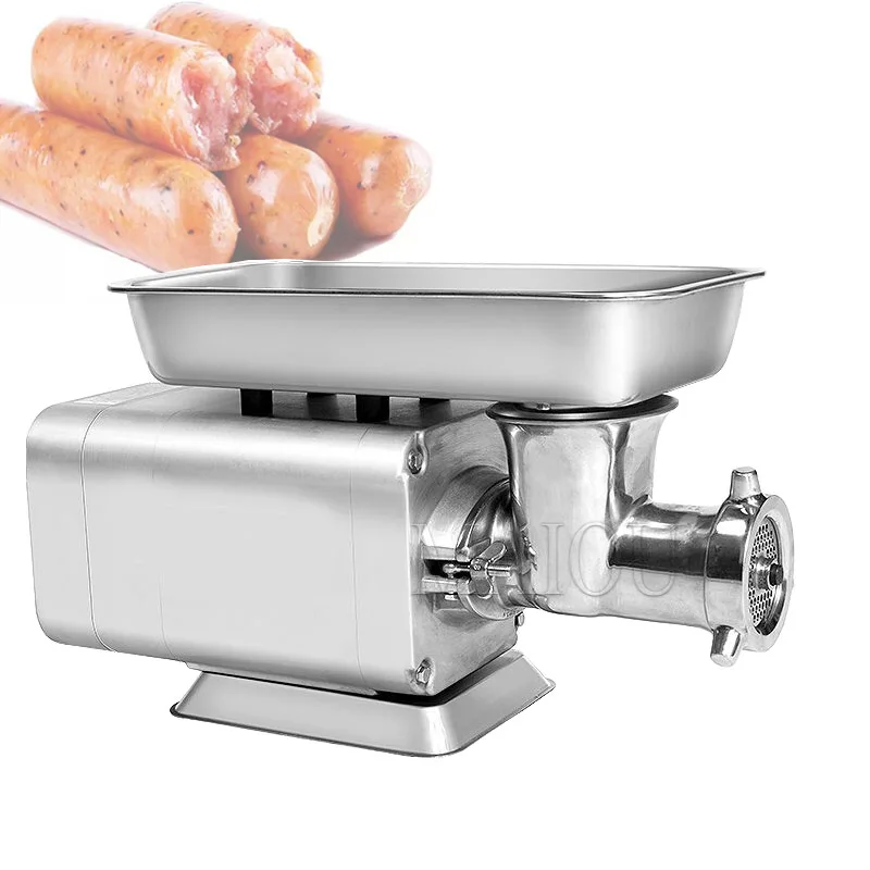 

Electric Meat Grinder 120Kg/H Commercial Food Processor Sausage Filler Beef Chopper Heavy Duty Home Meat Mincer