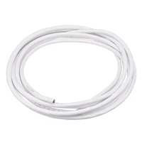 uxcell extension wire power cable copper conductor 5 core 17 awg 16ft white pack of 1