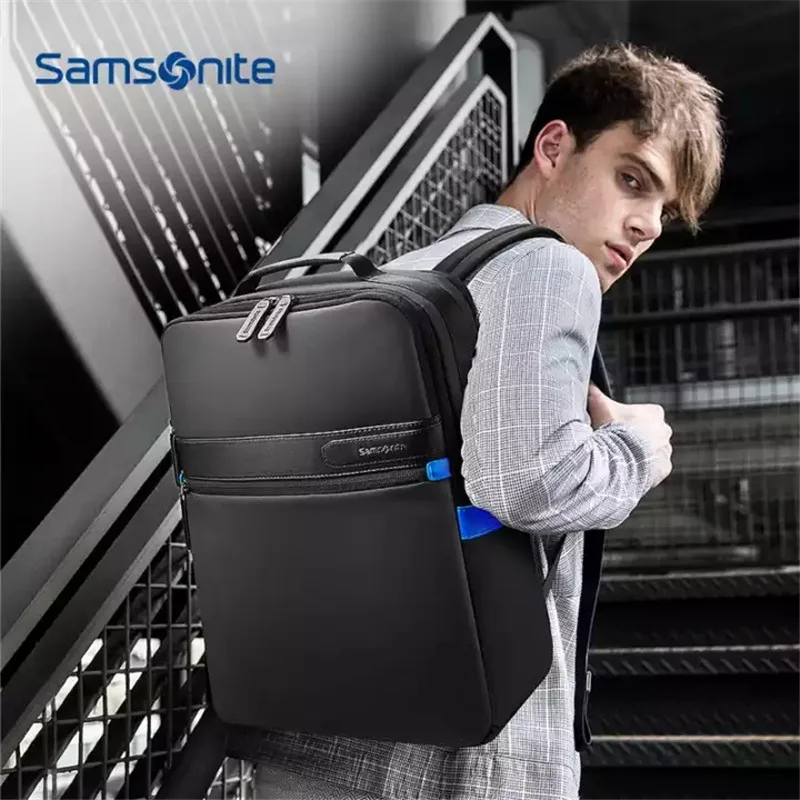 

TT2 * 09001 Samsonite backpack men's backpack business three-dimensional large capacity 14 inch computer bag travel bag