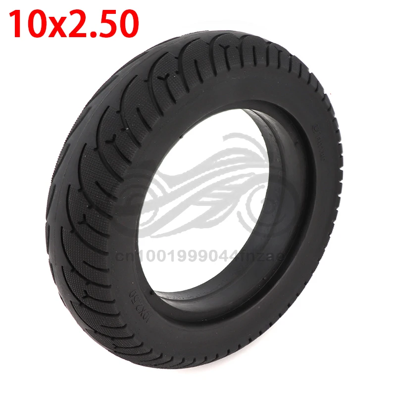 

10 Inch Electric Scooter Solid Tires 10x2.50 Tubeless Wheel Tyres Non-Inflation Tire for Electric Scooter Balance Tyre Parts