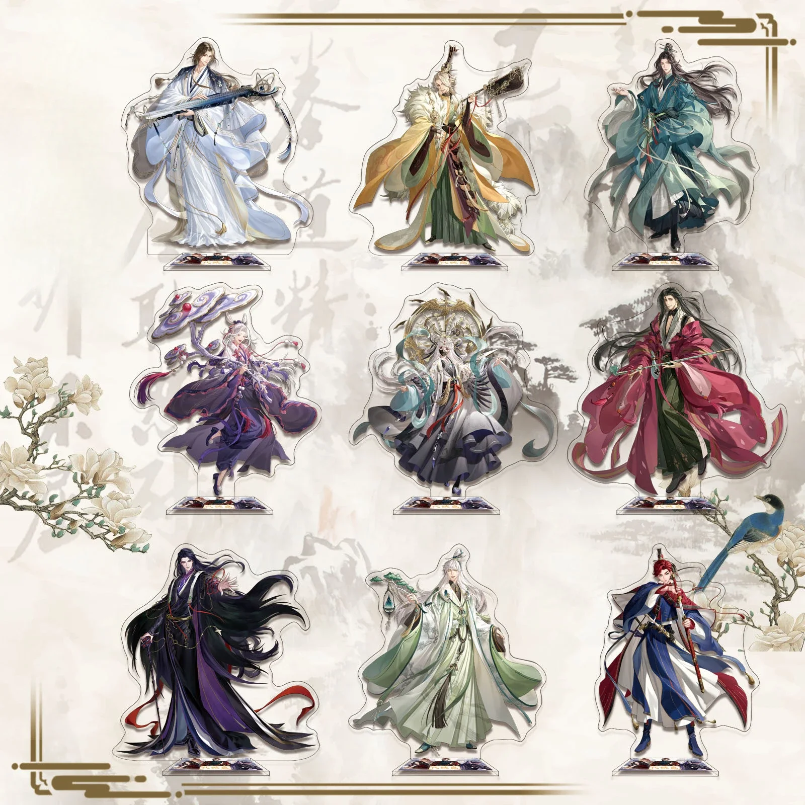 Акриловая стоячая карточка с изображением зола королевы украшение для стола