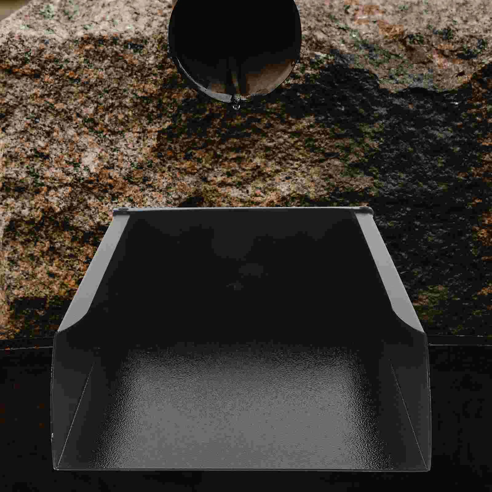 

Downspout Adapter Splash Block Rain Barrels Collect Rainwater Gutter Collection