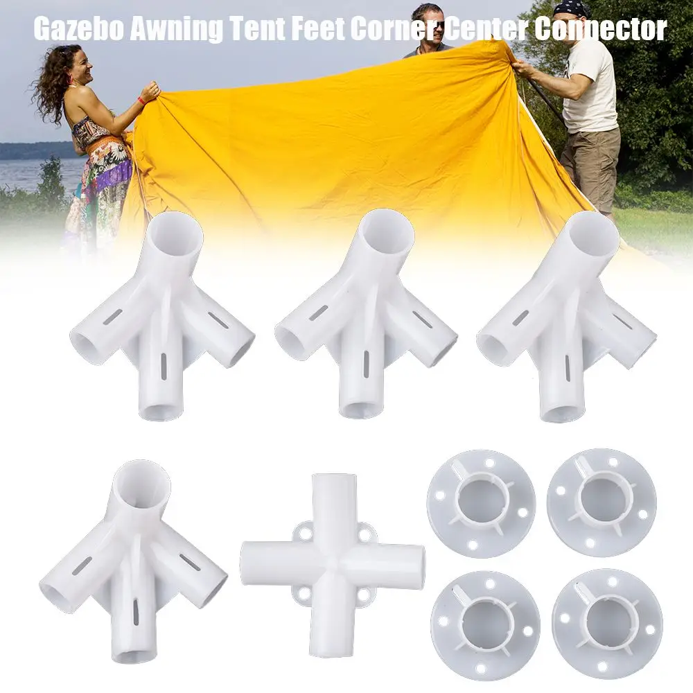 

Accessories For 3x3m Gazebo Outdoor Awning Feet Parts Hot Spare Parts 25/19mm Tent Connectors Corner Center Connector