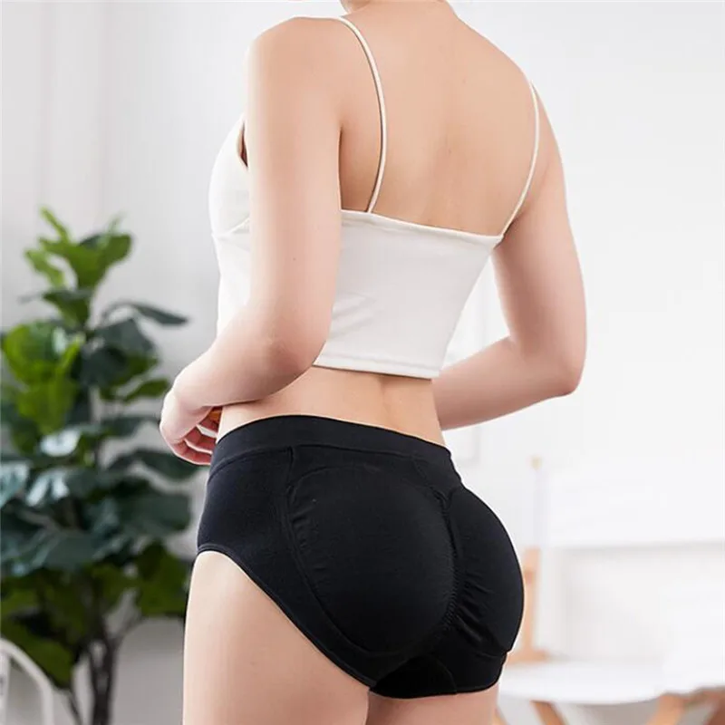 

Sexy Padded Panties Seamless Bottom Panties Buttocks Push Up Lingerie Women's Underwear Good Quality Butt Lift Briefs