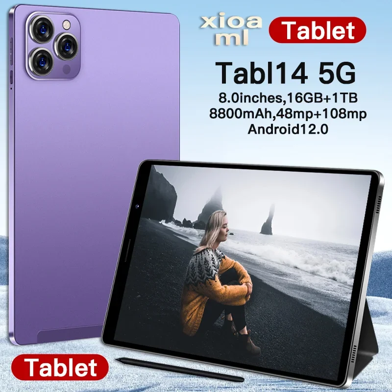 Планшет Mi Tab14 на Android 100% 16 ГБ 1 ТБ 8 0 дюйма
