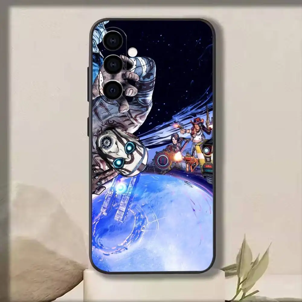 Фото Чехол для телефона Borderlands для Samsung Galaxy A73, A72, A71, A70, A53, A52, A51 и других моделей, мягкий черный чехол №4
