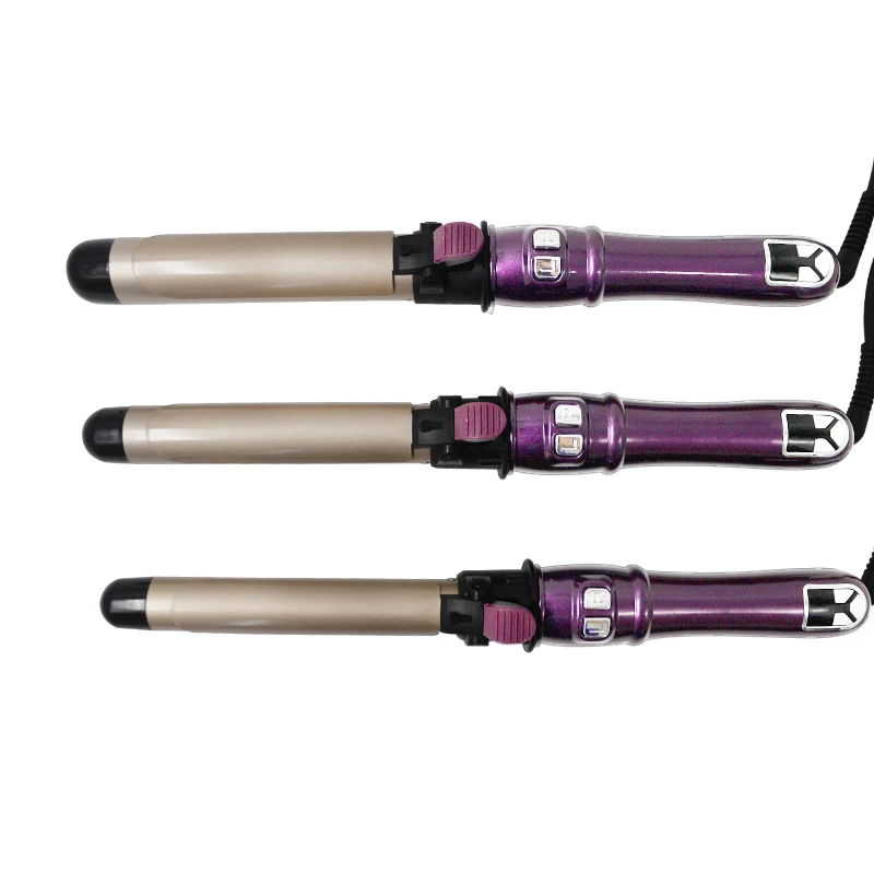 

Automatic Curling Iron Hair Curler Wand Curl 1 Inch Rotating Magic Hair Curling Roller Titanium Auto Hair Wave Styler
