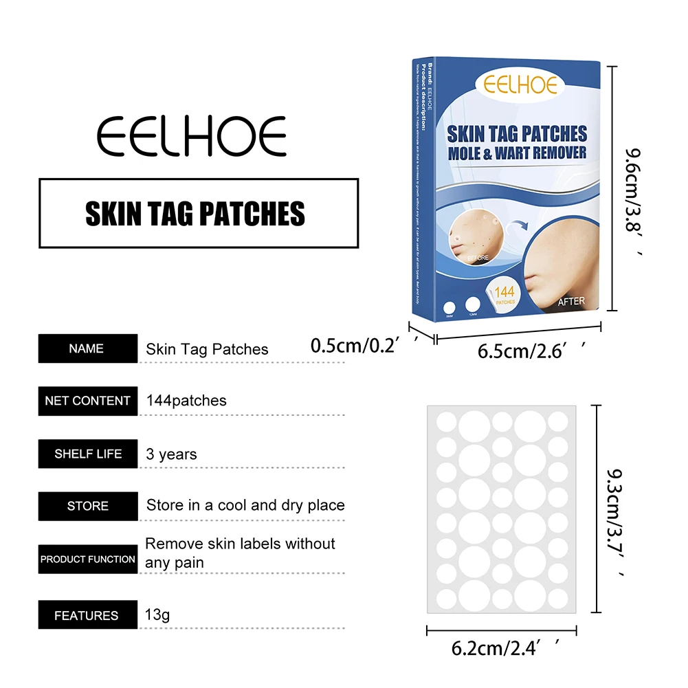 144 шт. антибактериальные патчи для лечения акне |