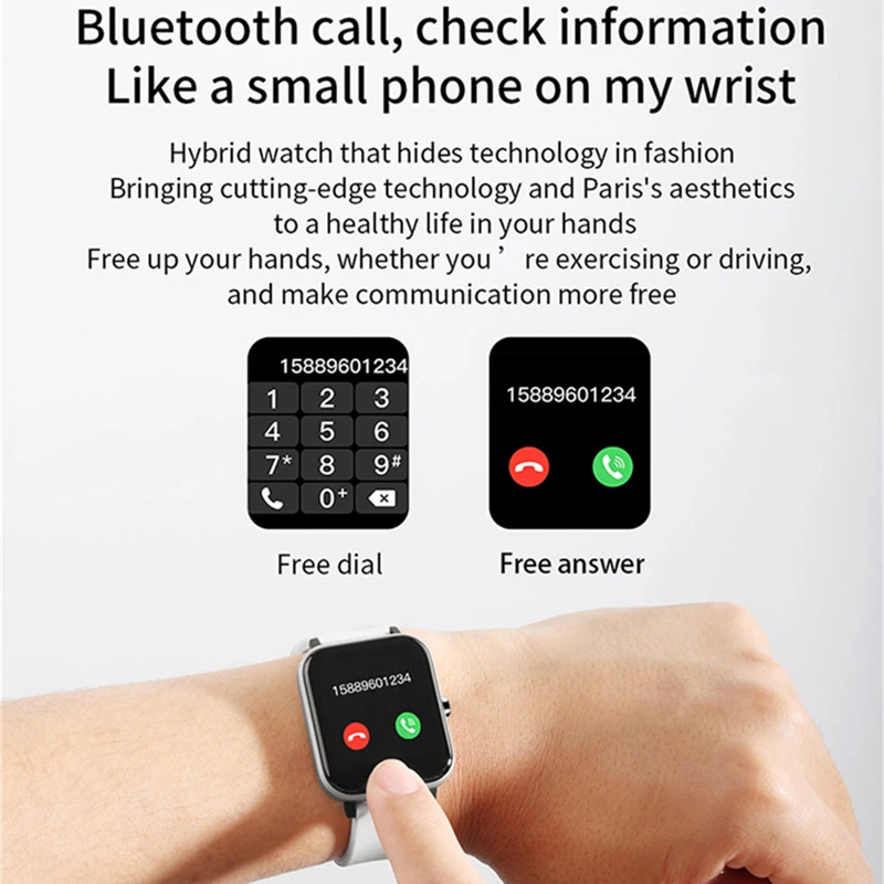 2022 new smart watch women full touch bracelet fitness tracker blood pressure for xiaomi smart phone pk gts 2 smartwatch menbox free global shipping