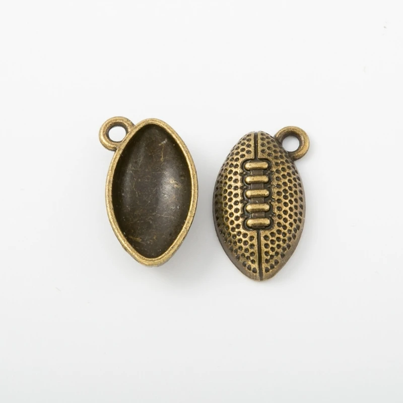 100 шт. винтажные подвески из цинкового сплава на спортивную тематику подвеска для