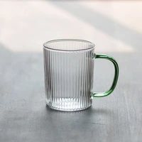nordic minimalist glass cup vertical bar texture mug color handle water cups mugs for home coffee cups tazas %d0%ba%d1%80%d1%83%d0%b6%d0%ba%d0%b0 %d0%ba%d1%80%d1%83%d0%b6%d0%ba%d0%b8