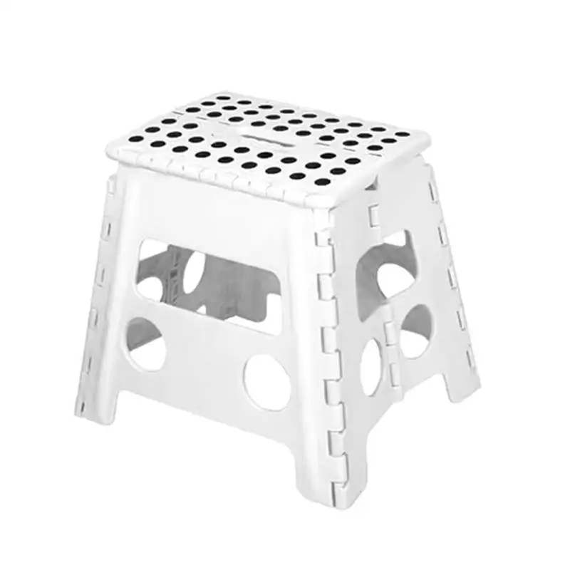 

Folding Step Stool Lightweight Portable Fold Up Stool Space Saving And Easy Storage Foldable Stool With Carry Handle For Kitchen