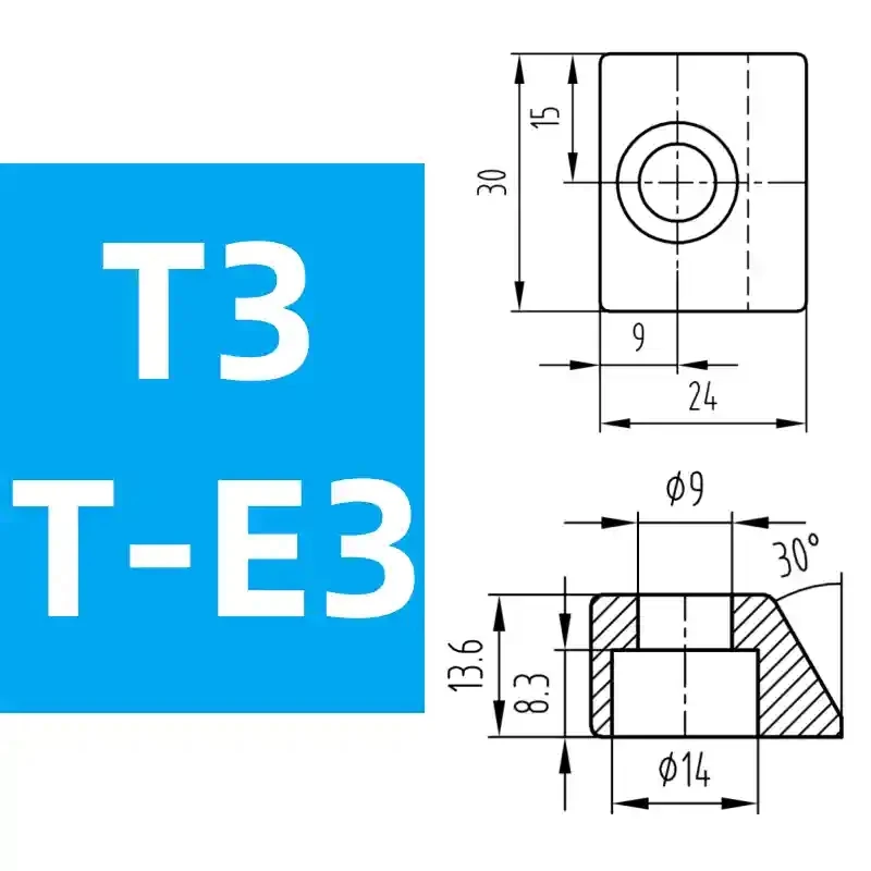 

Прессовый блок линейной направляющей T1 Fullmida