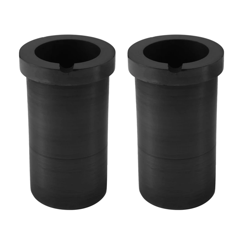 

2X High-Purity Melting 2Kg Graphite Crucible Good Heat Transfer Performance