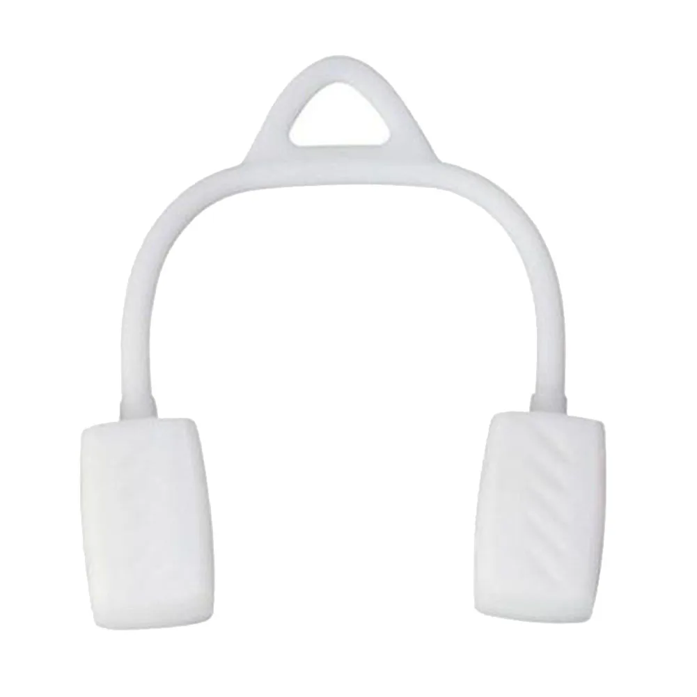 

Тренажер для тела, тренировочный мяч для мышц, пищевой силикагель для тренировки мышц шеи и лица, белый