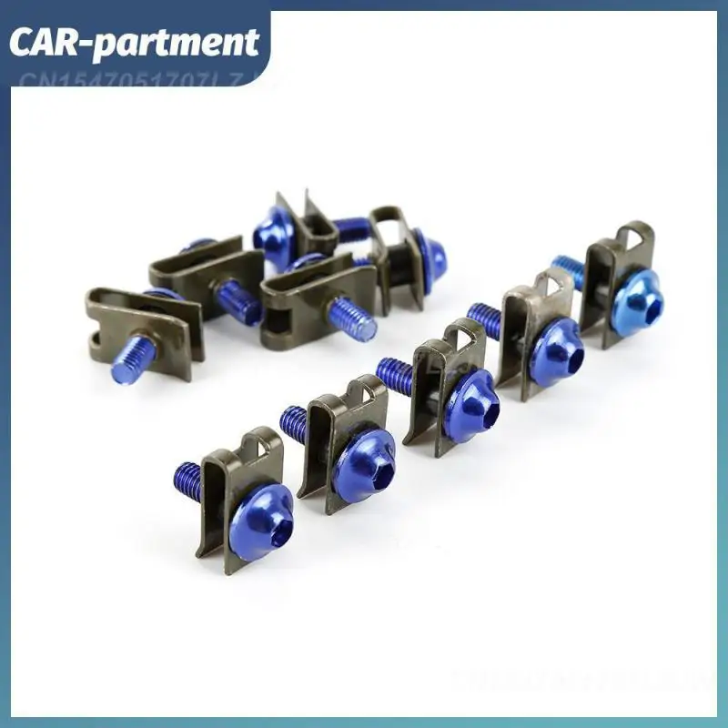 

Universal Aluminium Bolts Fastener Clips Portable Durable Car Motorcycle Fairing Bolts Fastener Clips Aluminium Auto Shell Screw