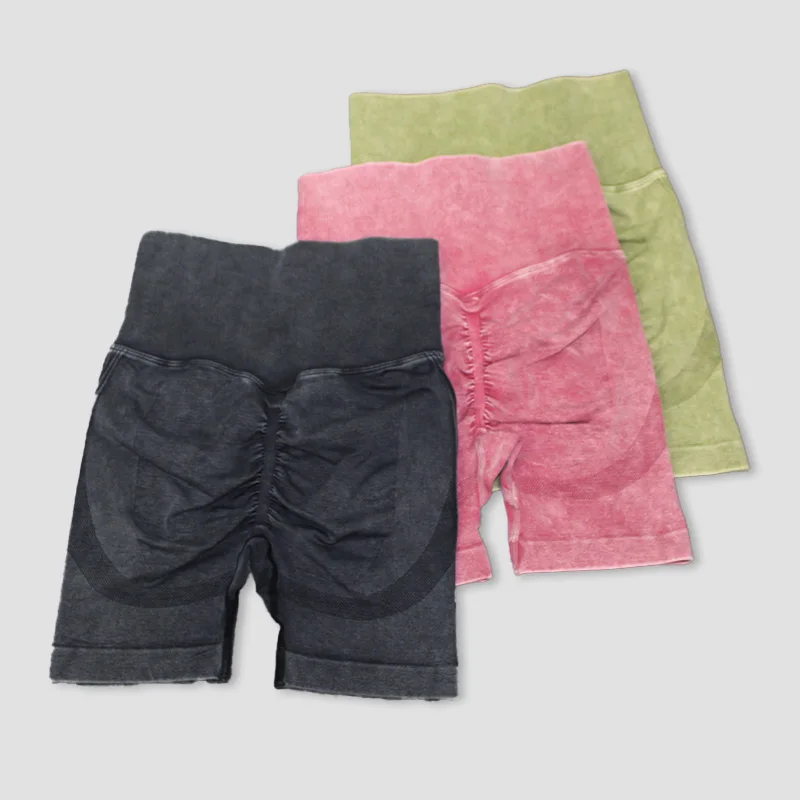 Yoga Shorts Set Top Gym Sport Leggings Women for Fitness Push Up Workout Tights Seamless Suits Clothing 2 Pieces Outfit