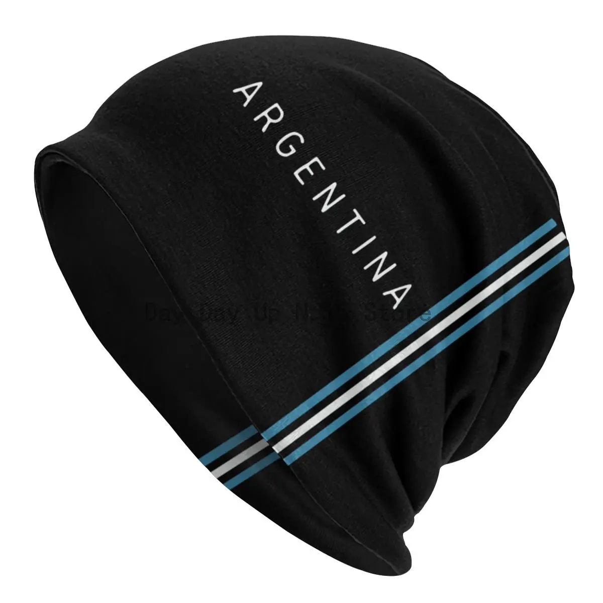 

Argentina Flag Argentine Flag Football Soccer Legend Caps Hip Hop Outdoor Skullies Beanies Hats Unisex Dual-use Bonnet Knit Hat