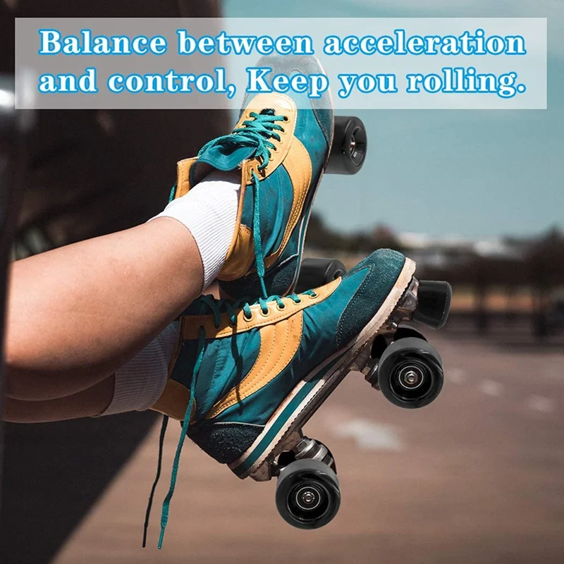 Колеса для роликовых коньков с подшипниками 4 шт. |