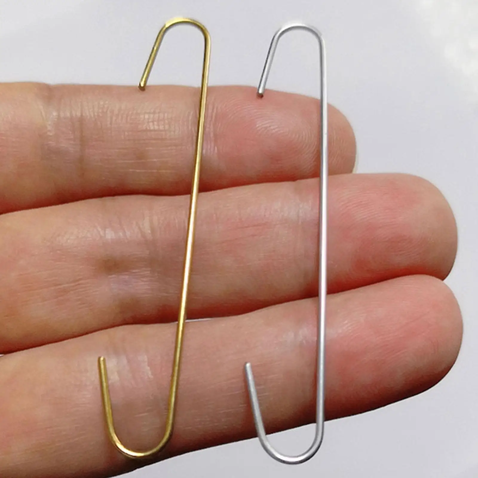 

100pcs Metal C Type Home Hook Up 35/63MM Kitchen Bedroom Christmas Wedding Party Hook Ornament Hanging Hooks Gift Clip M2K7