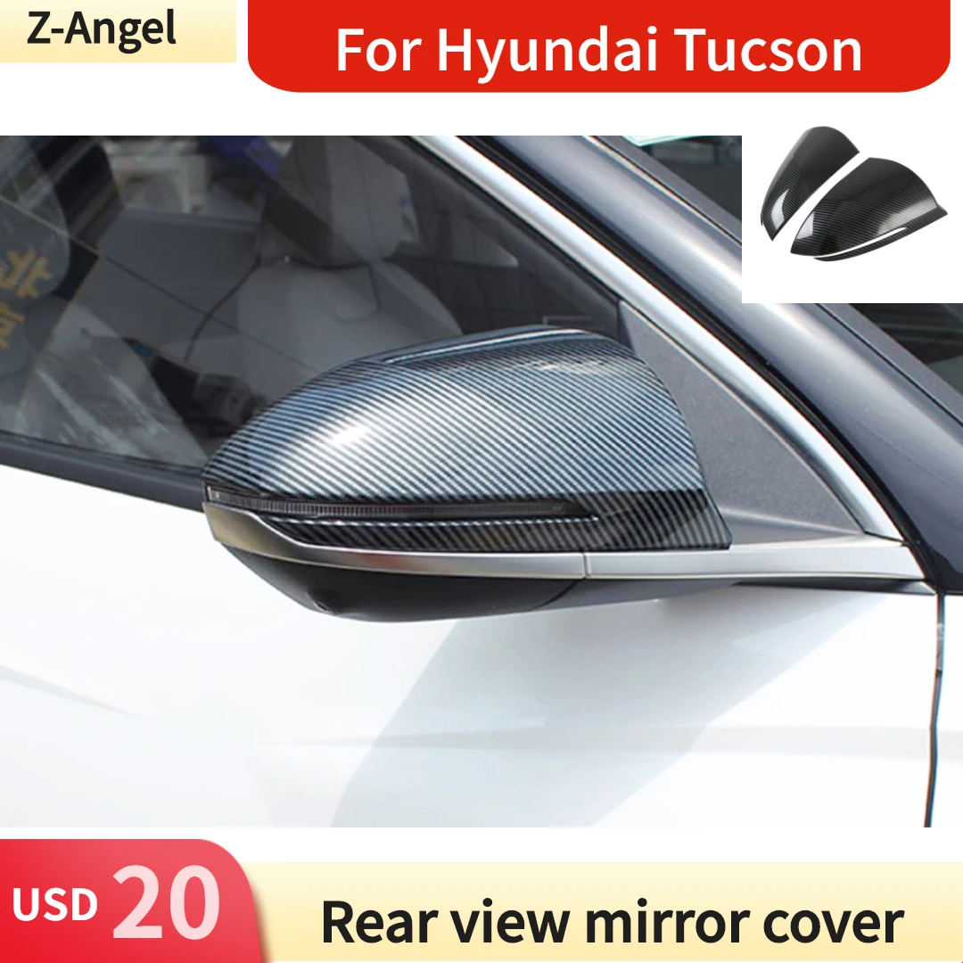 

Carbon fibre rear view mirror cover for Hyundai Tucson Protective cover