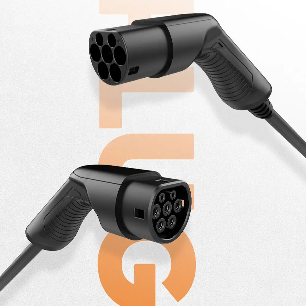 Car Accessories EV Charging Station type 2 IEC 62196-2 Cable Products 32A 7KW 1 Phase 220V Electric Vehicle Cord Charger 5M | Автомобили и