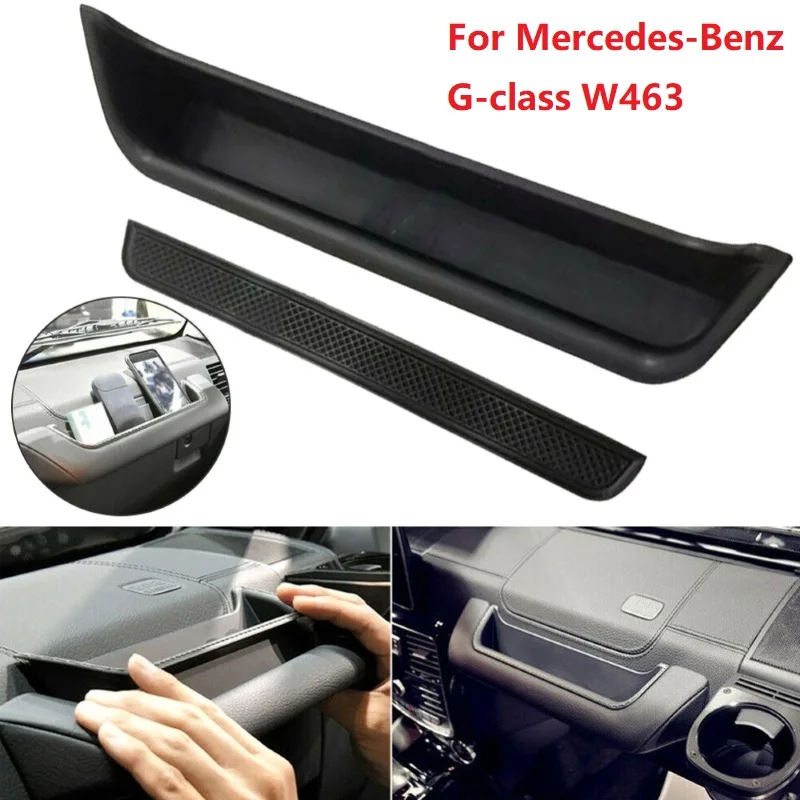 

Hot Car Passenger Side Storage Box Holder Accessories For Mercedes-Benz G-class W463 Useful Car Interior Accessories Organizers