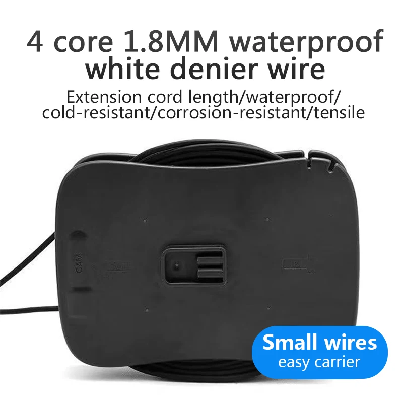 Portable 5&quot LCD Monitor Fish Finder Waterproof Underwater 1000TVL Fishing Camera Infrared Lights for Ice Lake and Boat |