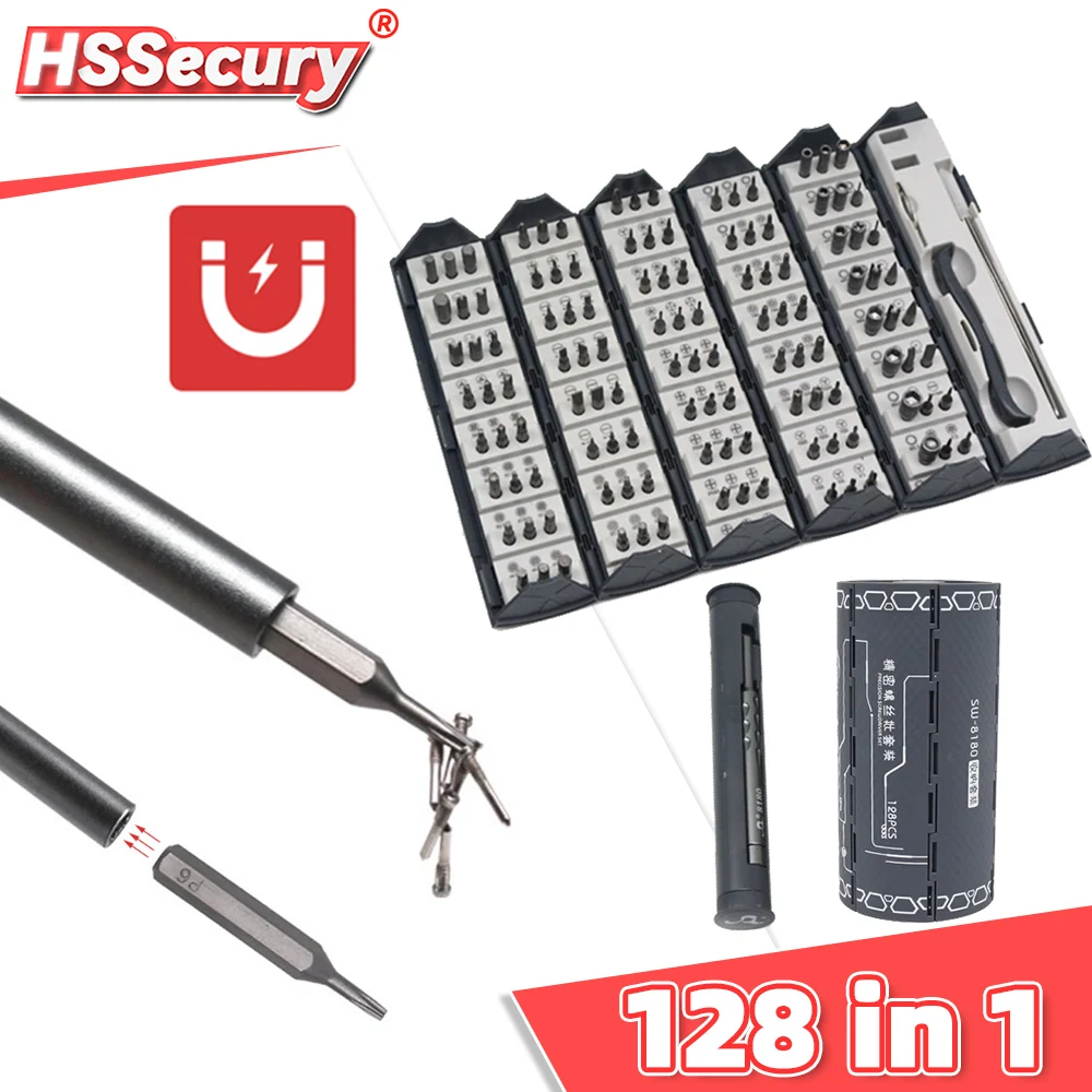 

Набор прецизионных отверток 128 в 1, комплект магнитных отверток, ремонт телефона, ноутбука