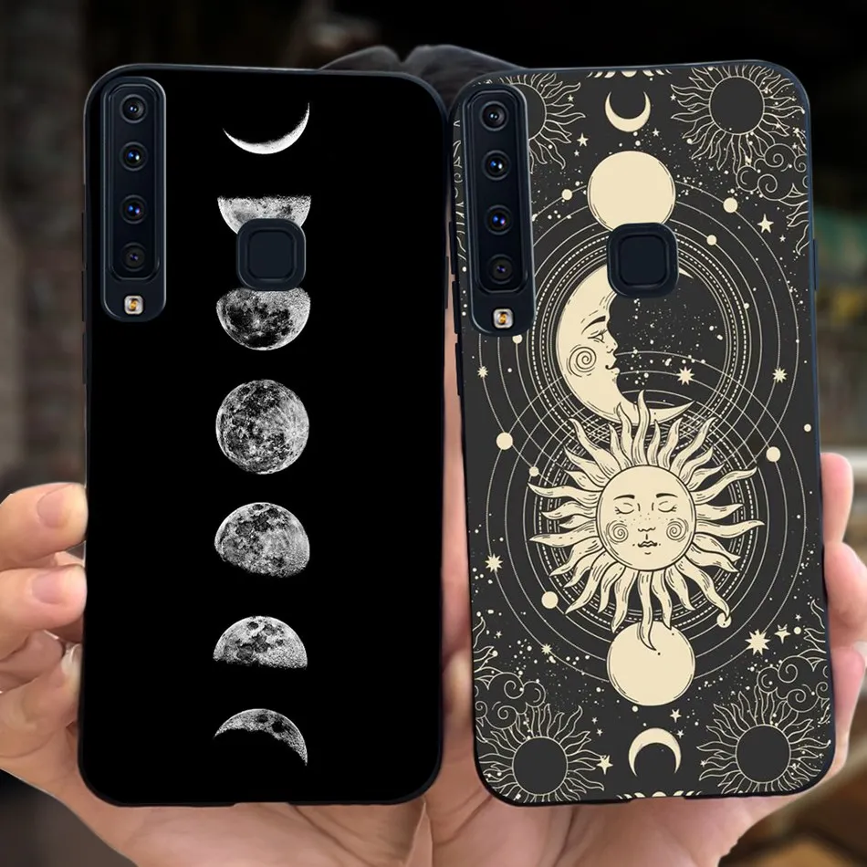 Для Samsung Galaxy A9 2018 чехол для телефона (2018) SM-A920F A9200 модный дизайн Луны Мягкие