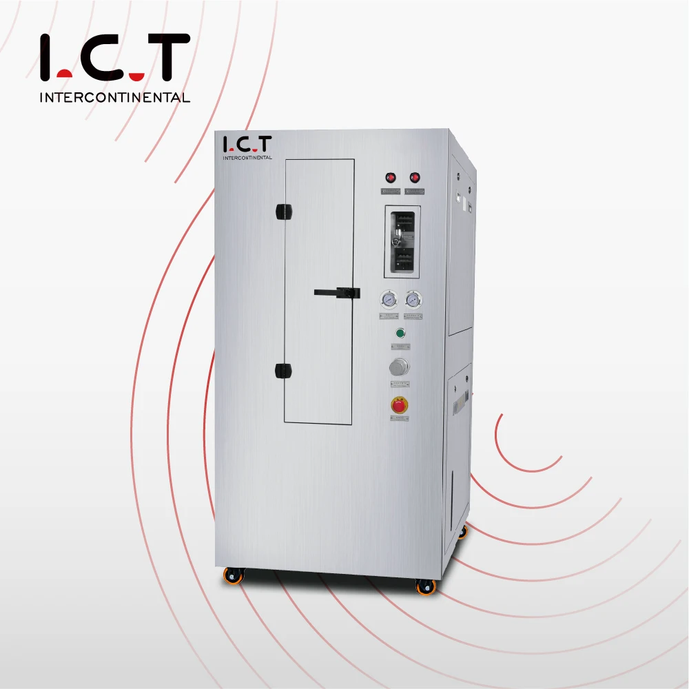 

ICT46 Industrial Ultrasonic PCB Cleaner, SMT Automatic Ultrasonic Stencil Hole Cleaning Machine, PCBA Cleaning Machine LED PCB