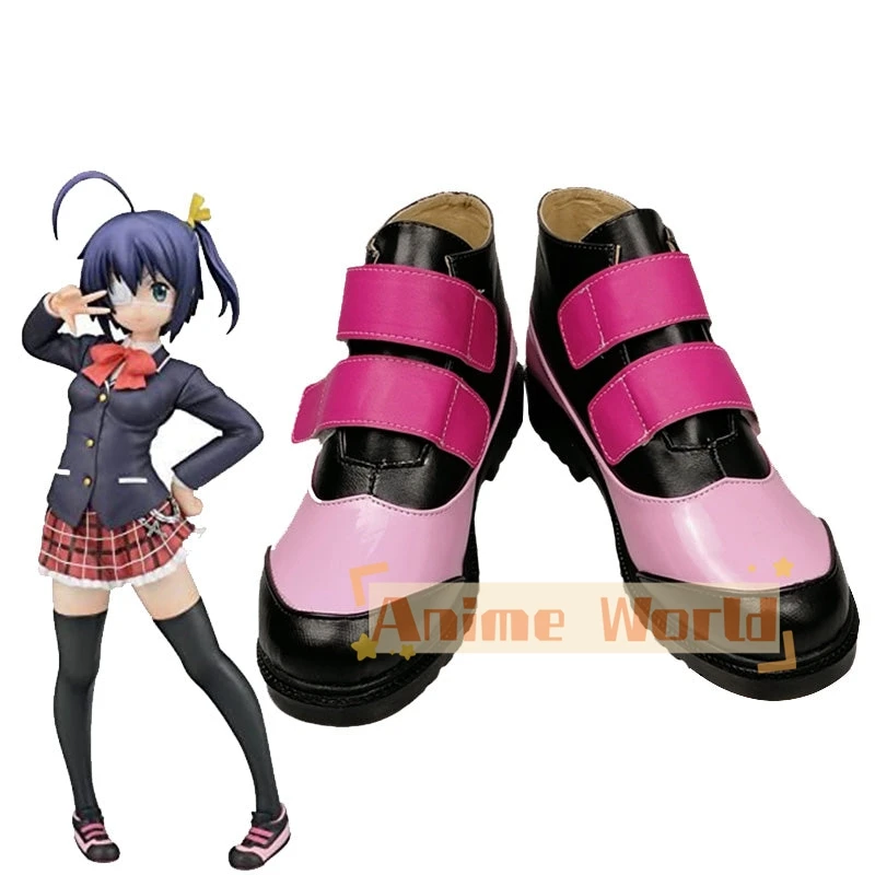 Chunibyo и другие Delusions Chuunibyou demo Koi ga Shitai! Туфли Rikka Takanashi для косплея Хэллоуина на заказ