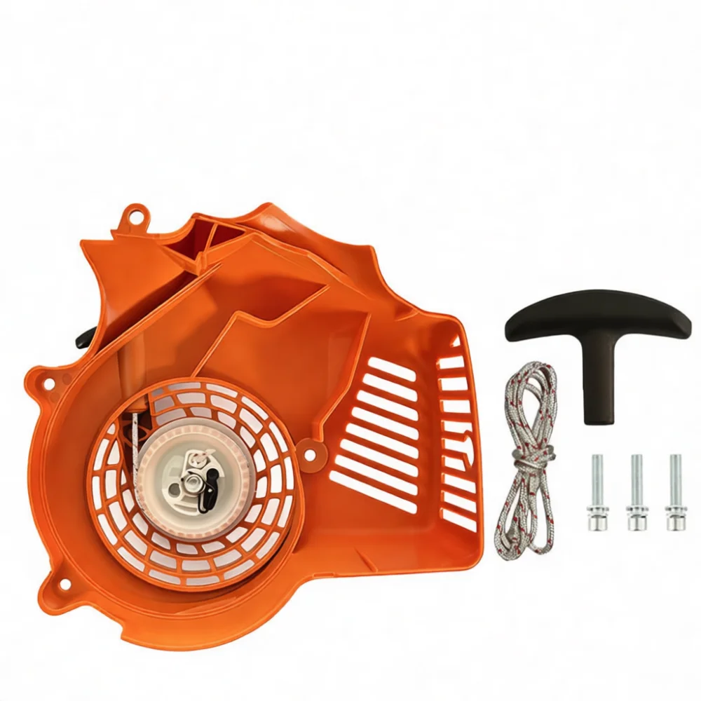 Фото Для Stihl BG55 BG85 SH85 BG65 Стартер в сборе 4229 080 2104 Запасная часть двигателя воздуходувки, компонент для запуска электроинструмента №5