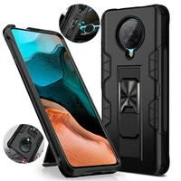 shockproof phone case for redmi 7 8 8a 9a k20 k30 pro kickstand magnetic protective cover for redmi note 7 8 pro 9 9s pro max