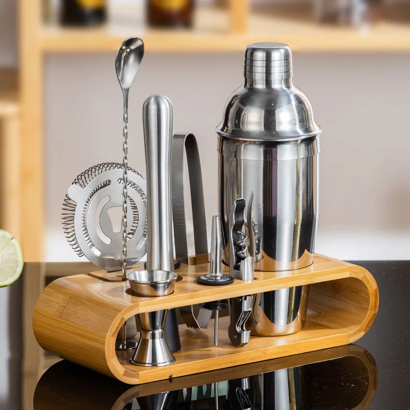 

Cocktail Kit Coctail Shaker Set Bar Tools Bartender Accessory Barman Bar Accessories Home Bars Kits Bartending Professional Tool