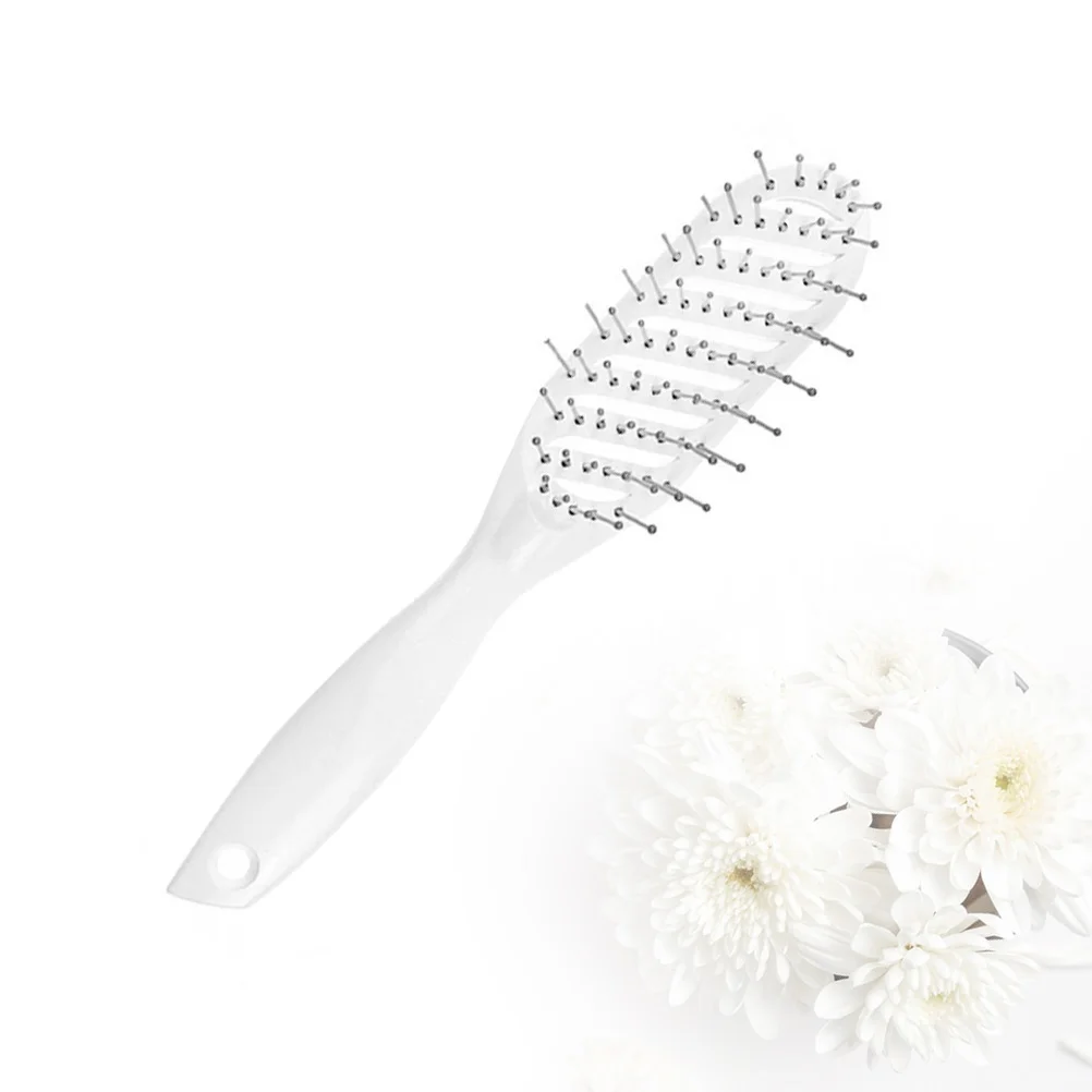 

Brush Comb Hair Dry Wet Detangling Paddle Quick Curved Blow Dryingdetangler Blowing Vent Vented