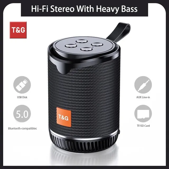 TG528 Mini Wireless Bluetooth Portable with Built in Mic Support 6