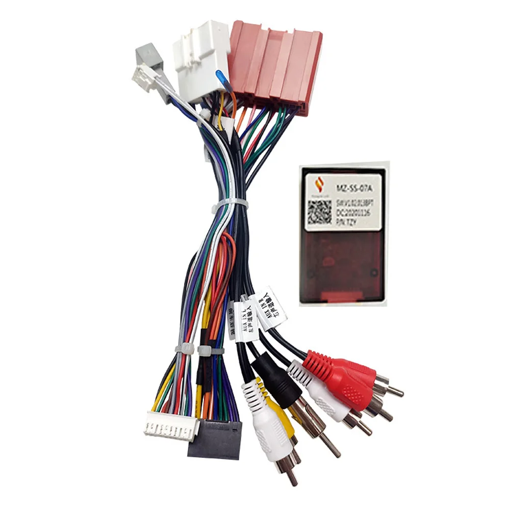 

Автомобильный стерео жгут проводов, кабель Android, 16 контактов для Mazda 6 2014-2018 Atenza CX4 CX-4 Mazda 2